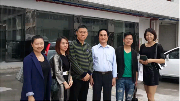 深圳市内衣行业协会领导到访广东职校交流大赛事宜